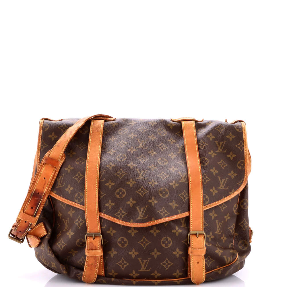 Louis Vuitton Saumur Handbag Canvas 43 #250852L11B